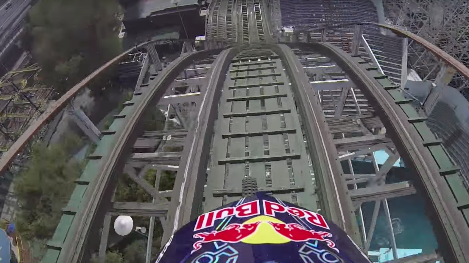 Trials bike vs roller coaster 